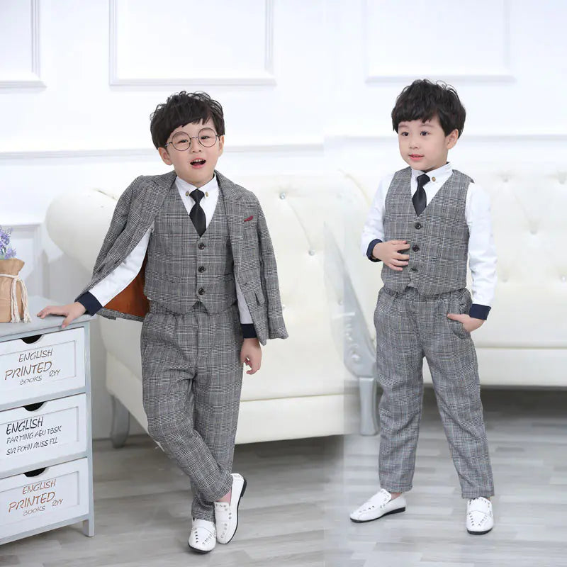 Boys' 3-Piece Elegant Winter Ensemble