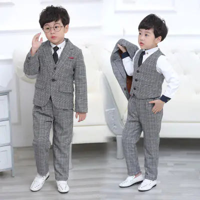 Boys' 3-Piece Elegant Winter Ensemble